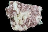 Stilbite and Apophyllite Crystal Cluster - India #97839-1